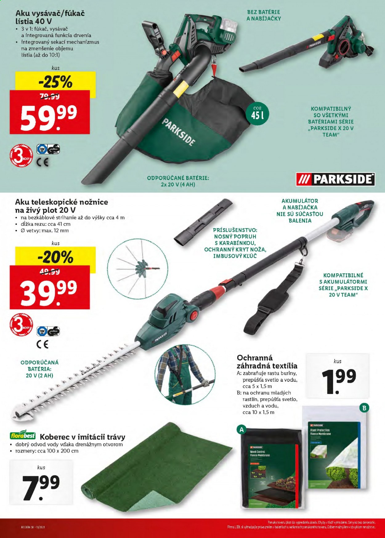 Leták Lidl - 29.3.2021 - 3.4.2021. Strana 49