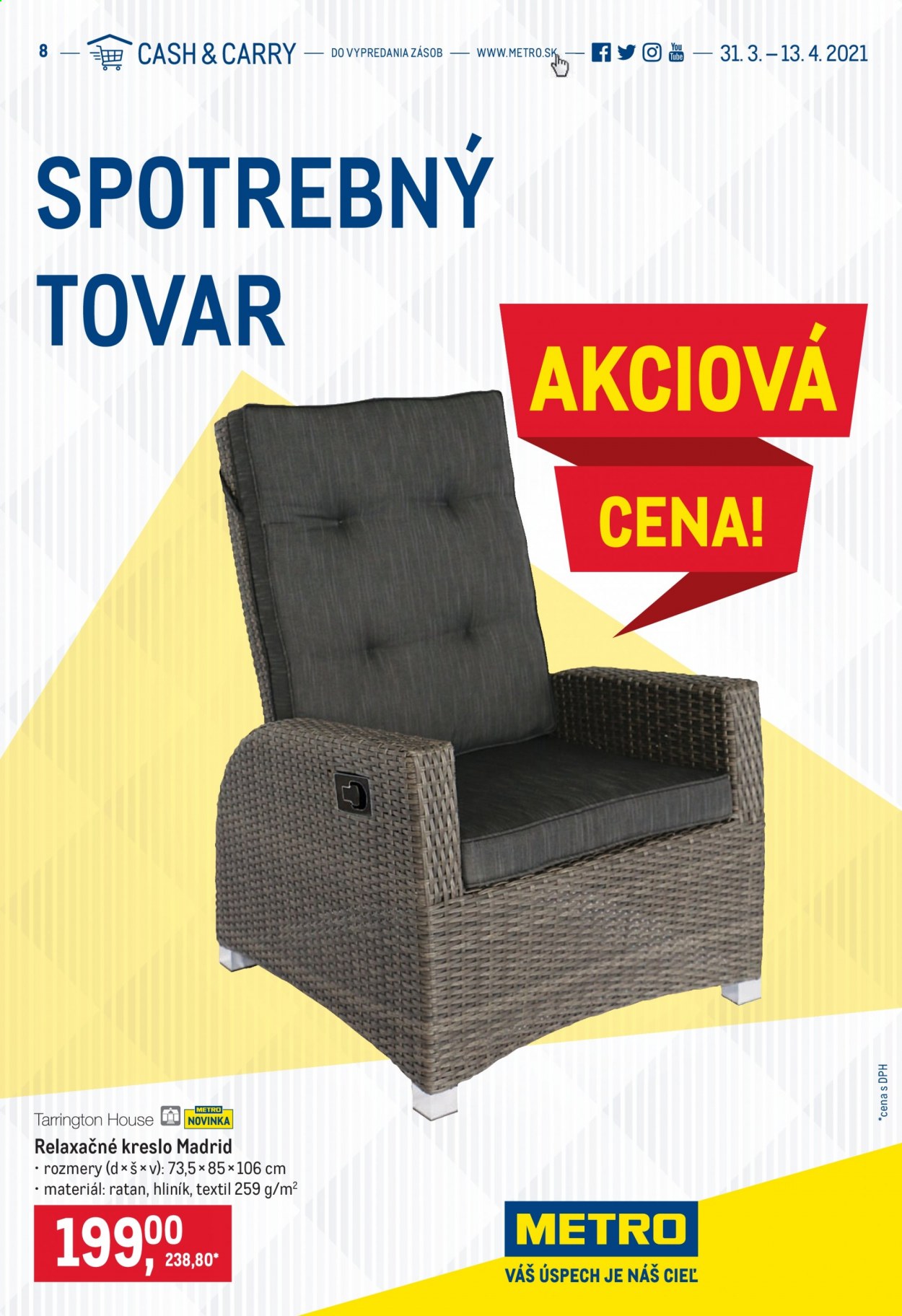 Leták Metro - 31.3.2021 - 13.4.2021. Strana 1