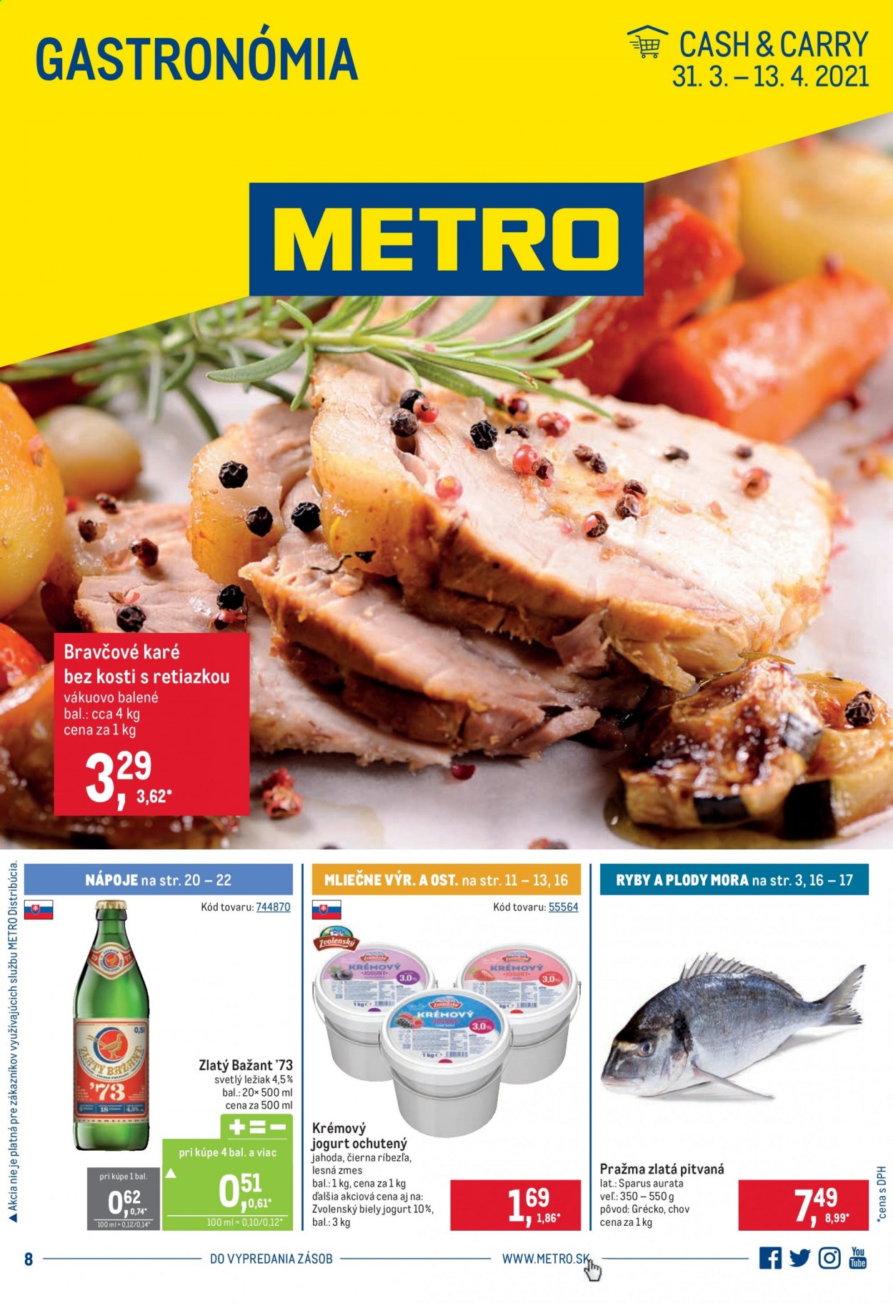 Leták Metro - 31.3.2021 - 13.4.2021. Strana 1