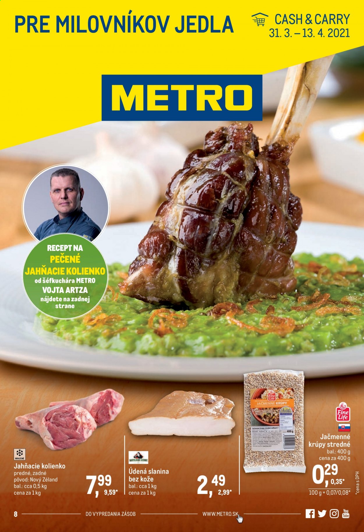 Leták Metro - 31.3.2021 - 13.4.2021. Strana 1