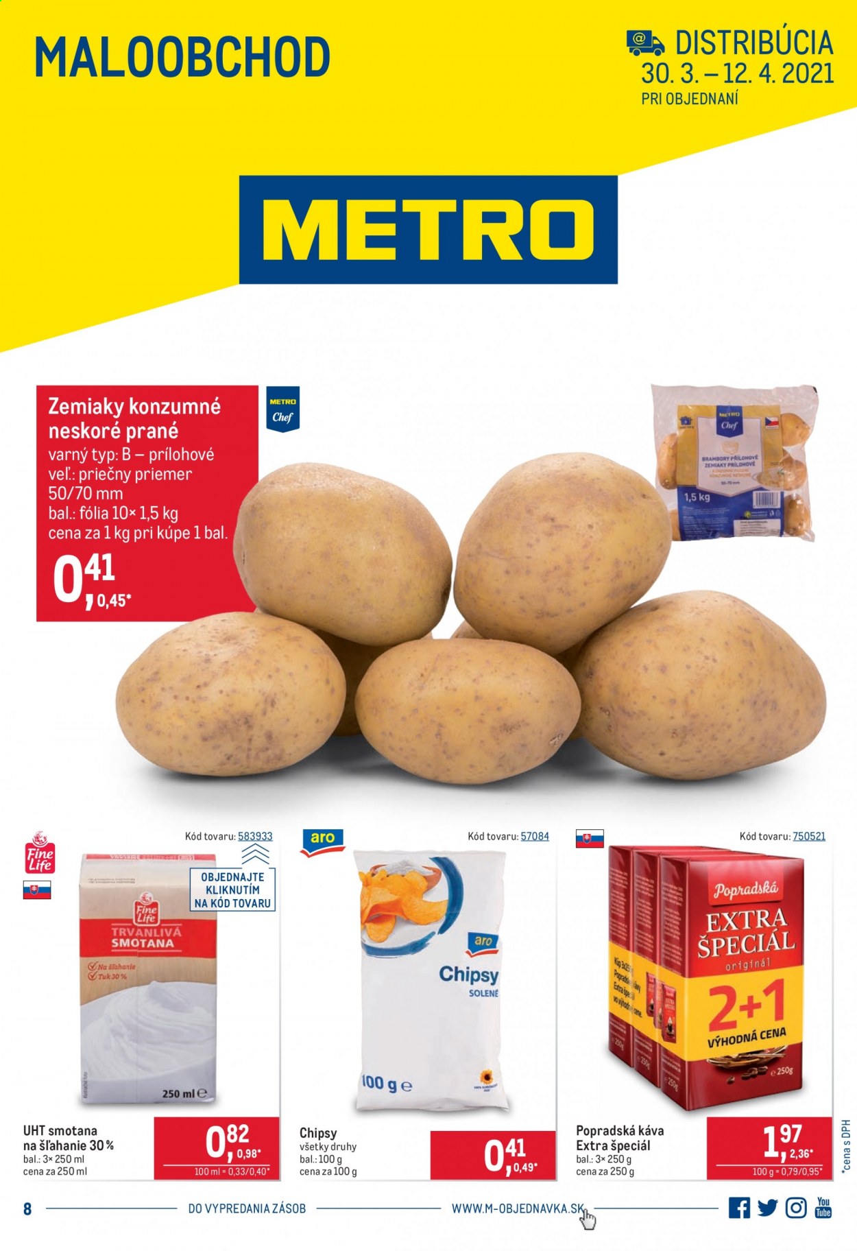 Leták Metro - 30.3.2021 - 12.4.2021. Strana 1