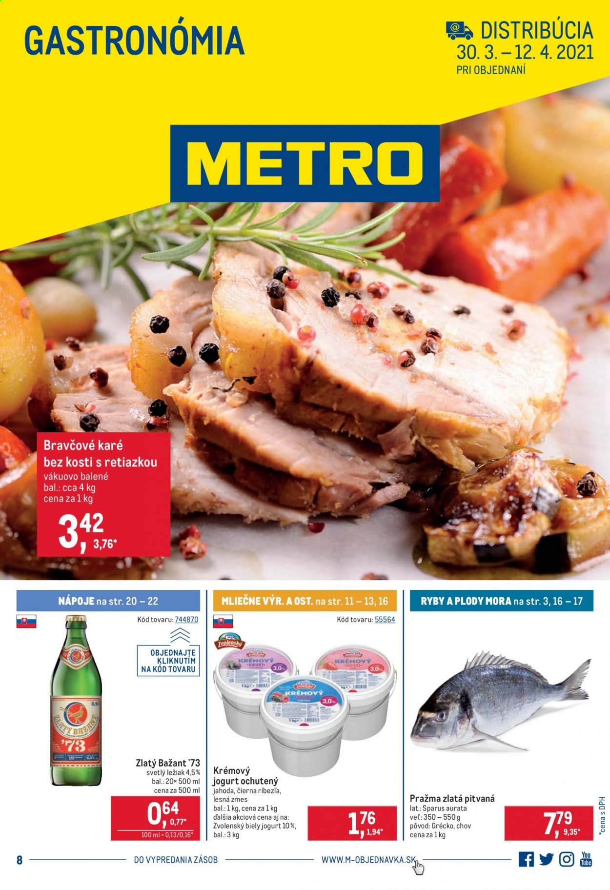 Leták Metro - 30.3.2021 - 12.4.2021. Strana 1
