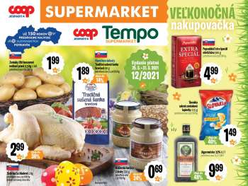 Leták COOP Jednota - 25.3.2021 - 31.3.2021.