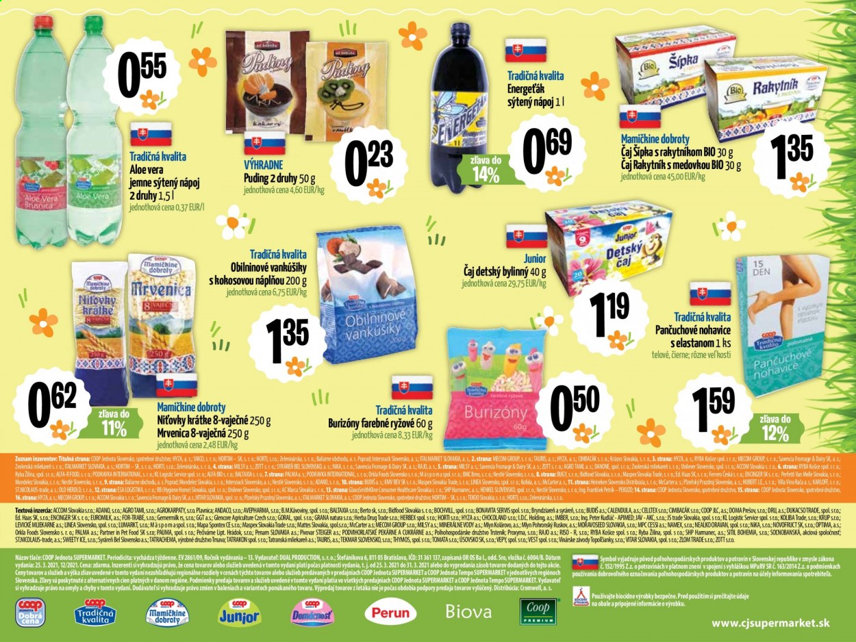 Leták COOP Jednota - 25.3.2021 - 31.3.2021. Strana 15