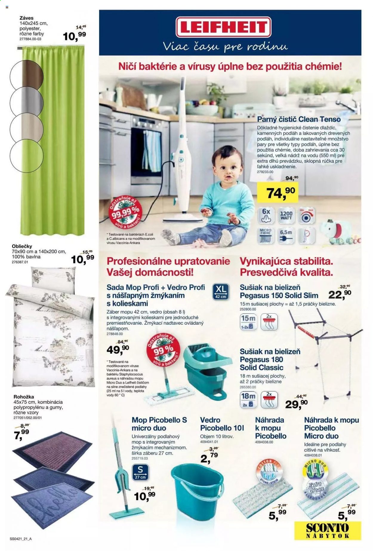 Leták Sconto nábytok - 26.3.2021 - 22.4.2021. Strana 21