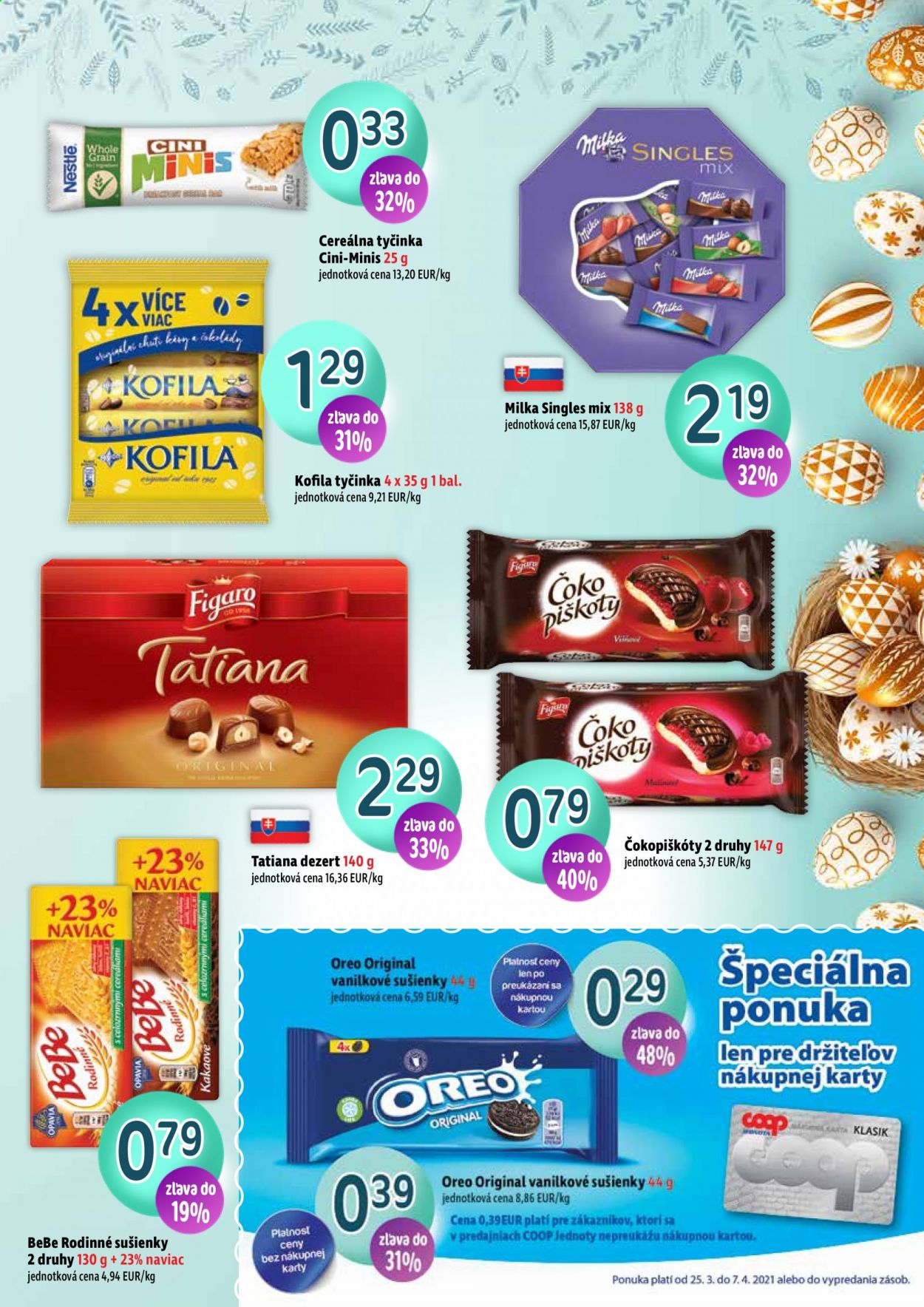 Leták COOP Jednota - 25.3.2021 - 7.4.2021. Strana 9