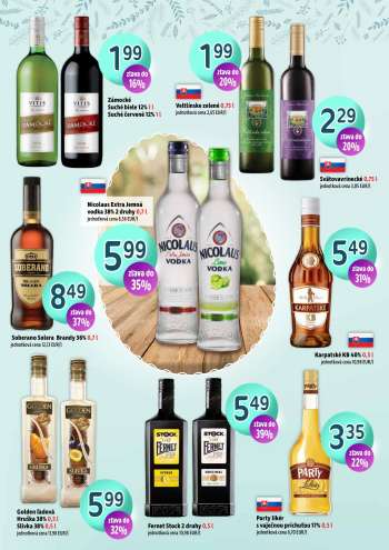 thumbnail - Svätovavrinecké 0,75 l jednotková cena 3,05 EUR/l