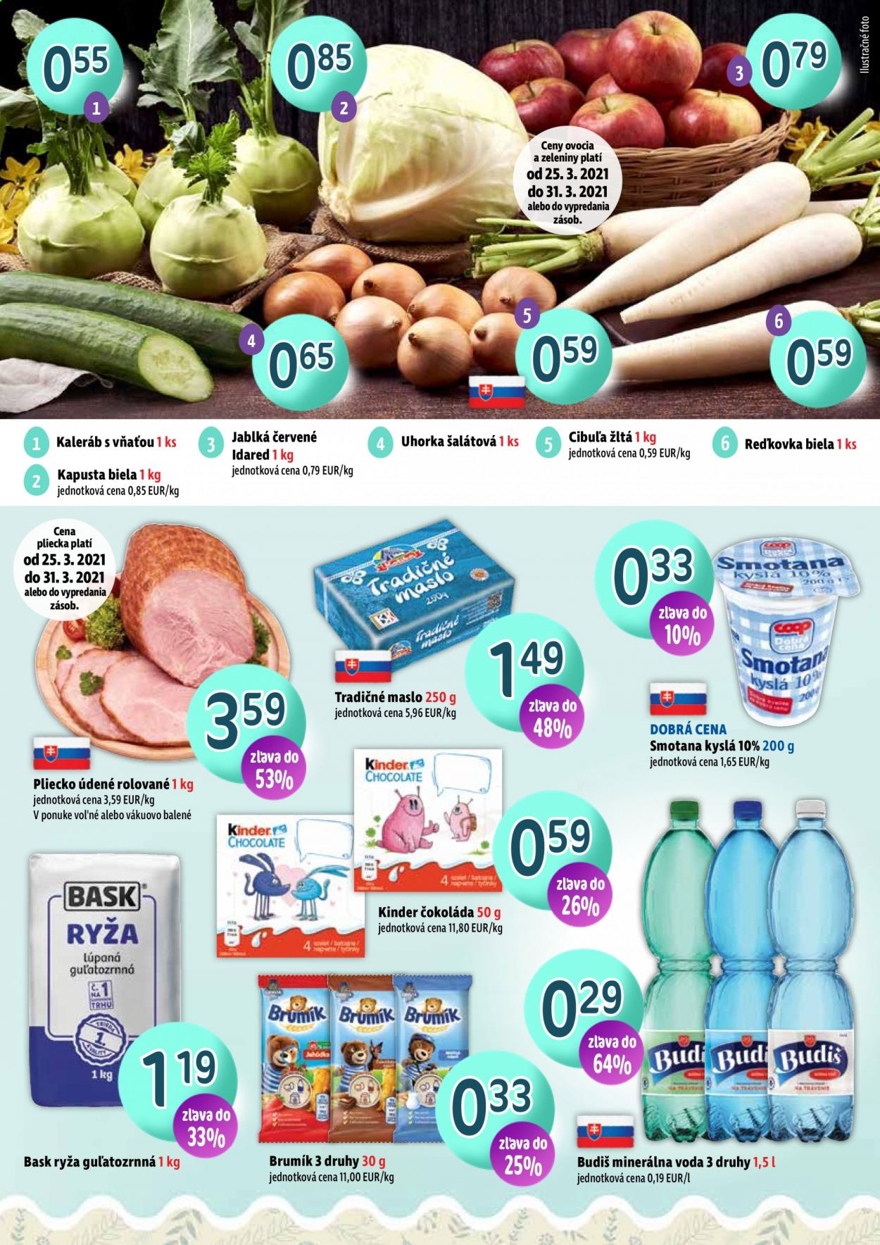 Leták COOP Jednota - 25.3.2021 - 7.4.2021. Strana 24