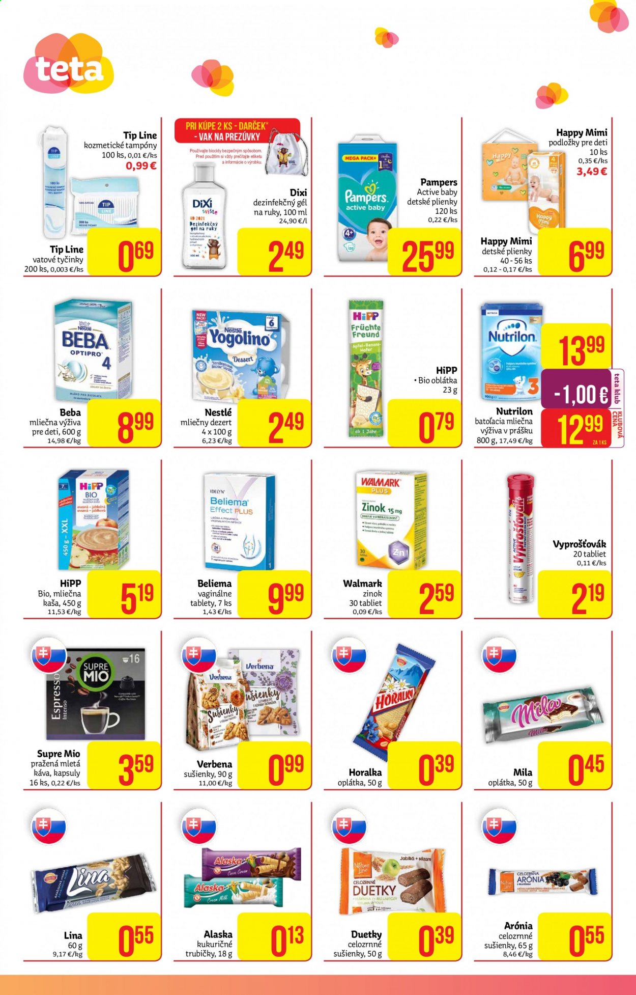 Leták Teta drogerie - 29.3.2021 - 8.4.2021. Strana 9