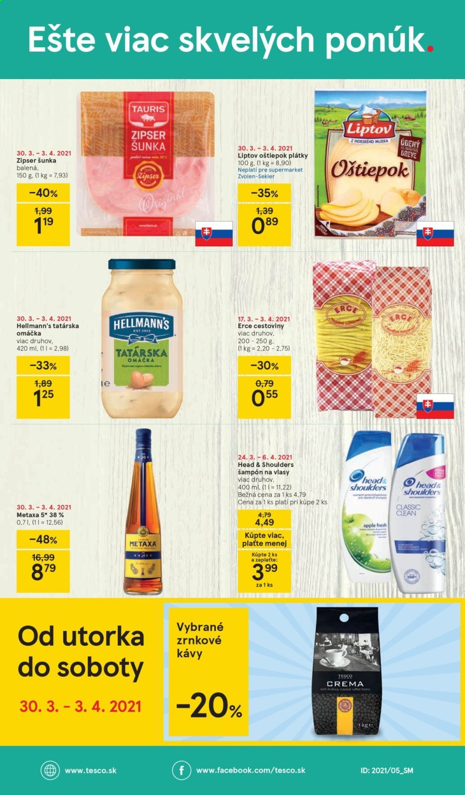 Leták TESCO supermarket - 30.3.2021 - 3.4.2021. Strana 8