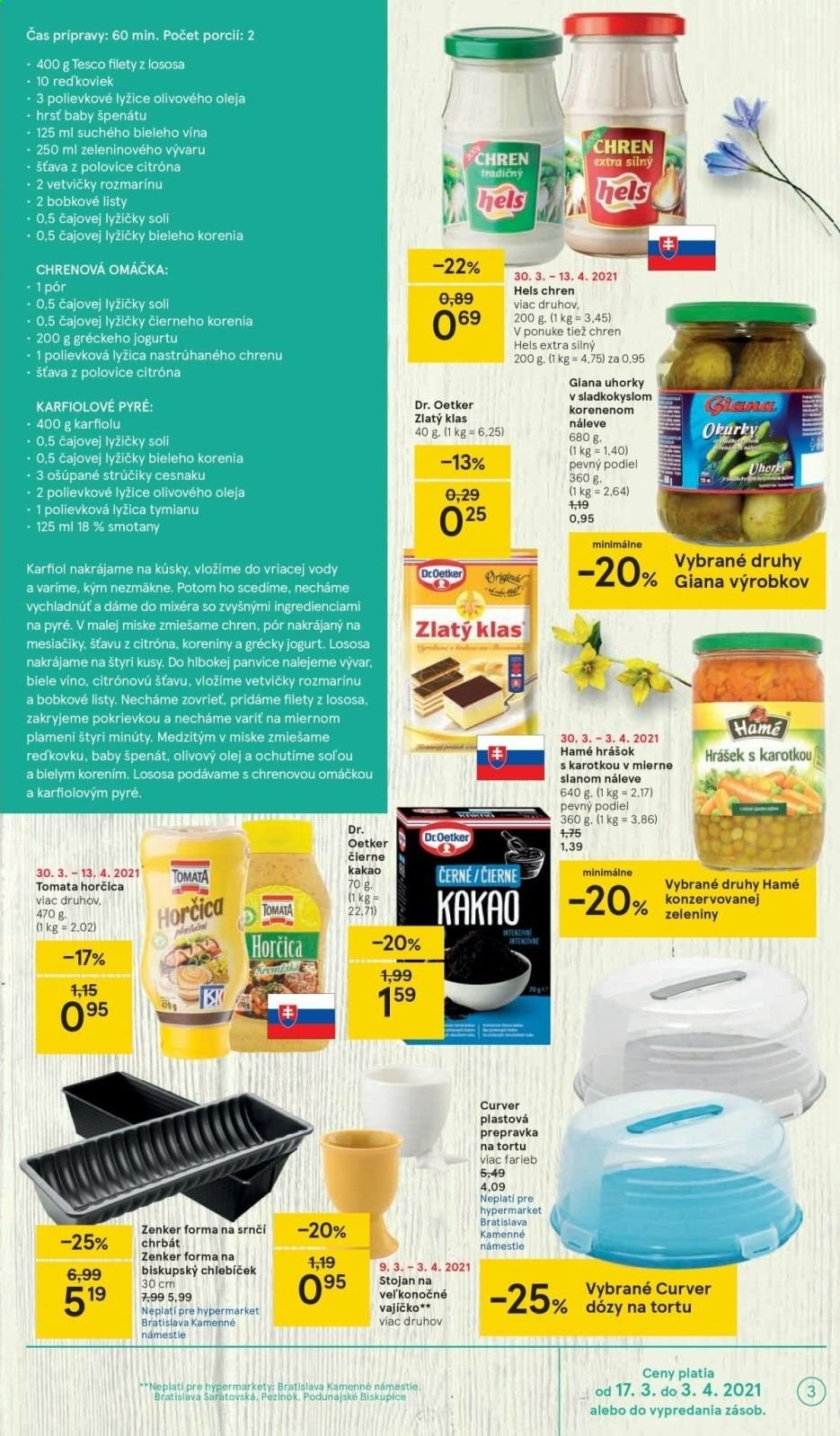 Leták TESCO - 30.3.2021 - 3.4.2021. Strana 3