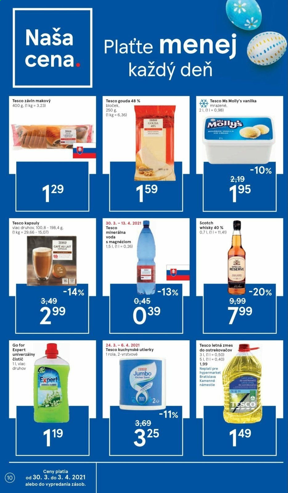 Leták TESCO - 30.3.2021 - 3.4.2021. Strana 10