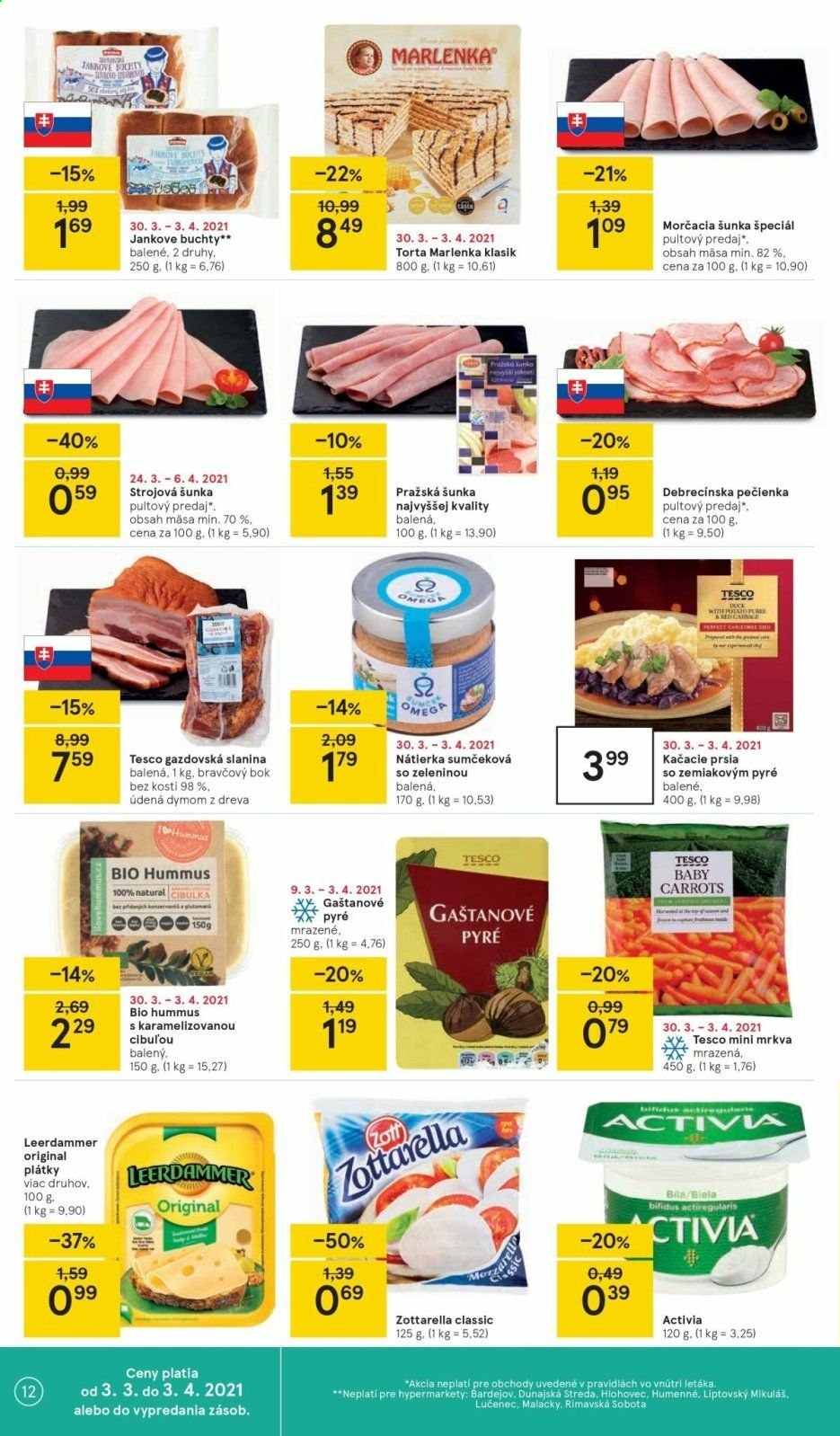 Leták TESCO - 30.3.2021 - 3.4.2021. Strana 12