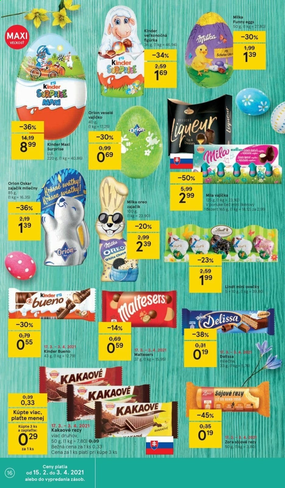 Leták TESCO - 30.3.2021 - 3.4.2021. Strana 16