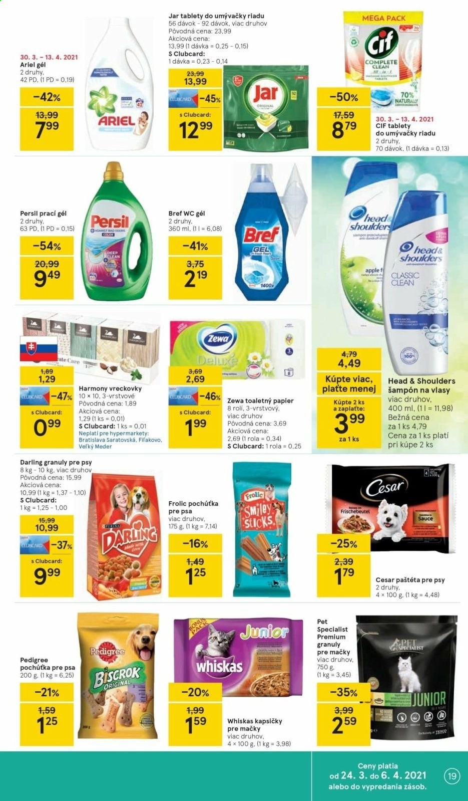 Leták TESCO - 30.3.2021 - 3.4.2021. Strana 19