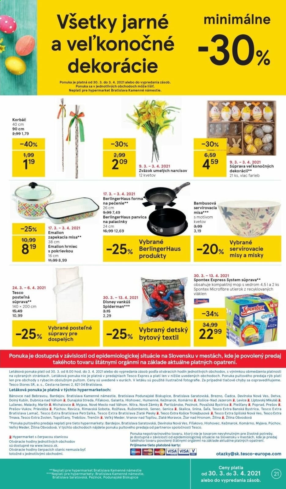 Leták TESCO - 30.3.2021 - 3.4.2021. Strana 21