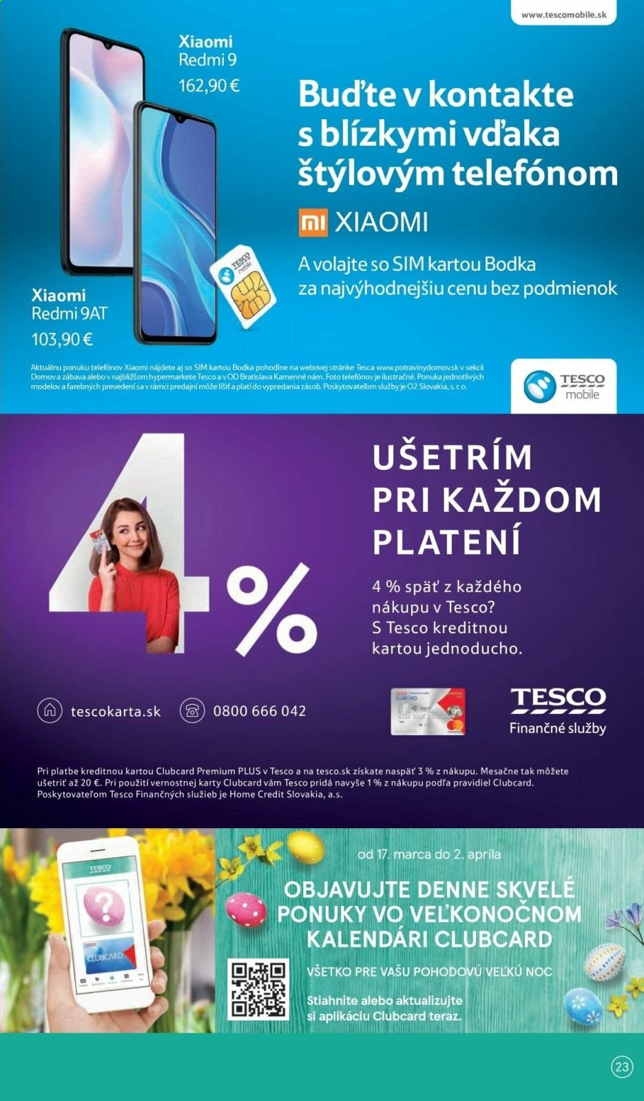 Leták TESCO - 30.3.2021 - 3.4.2021. Strana 23