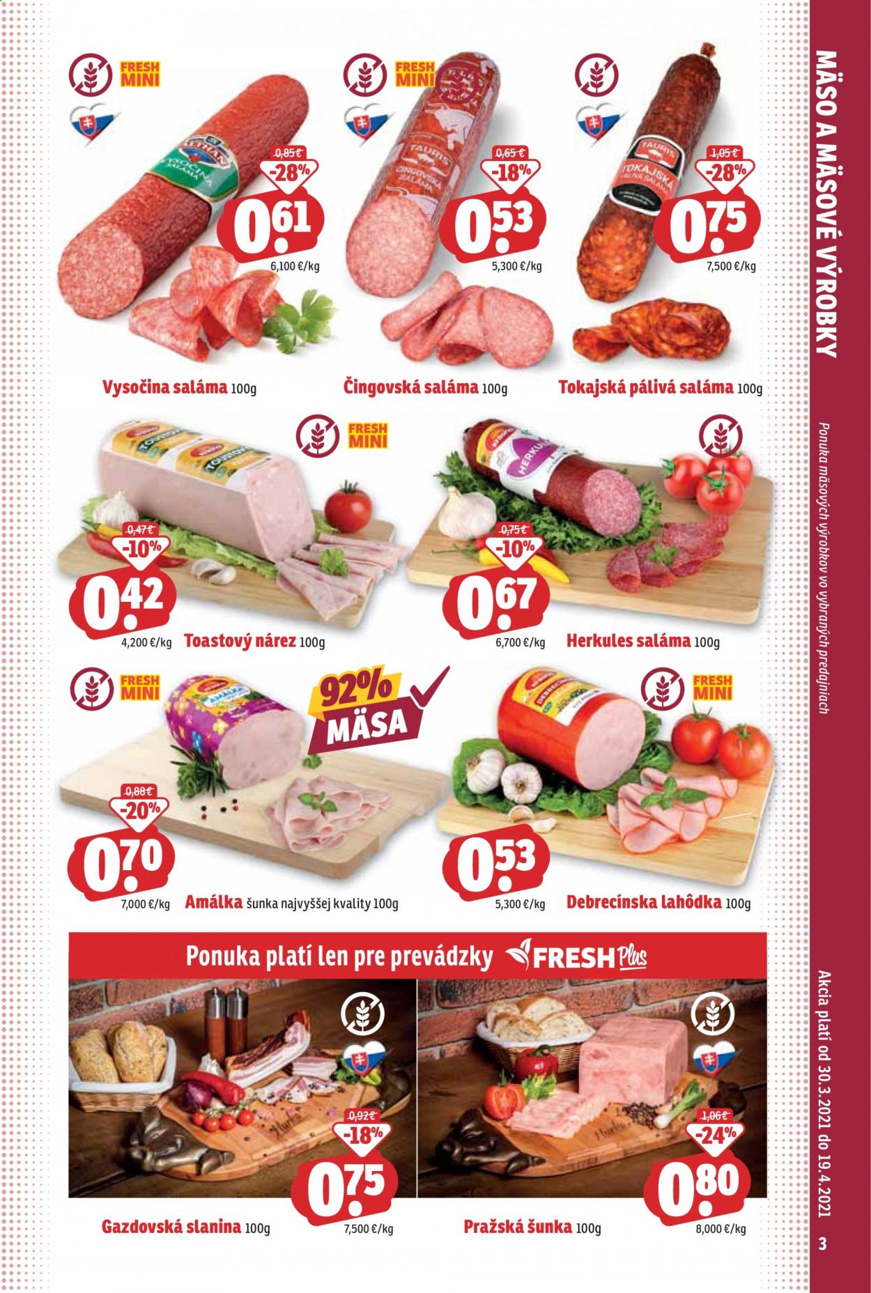 Leták FRESH - 30.3.2021 - 19.4.2021. Strana 3