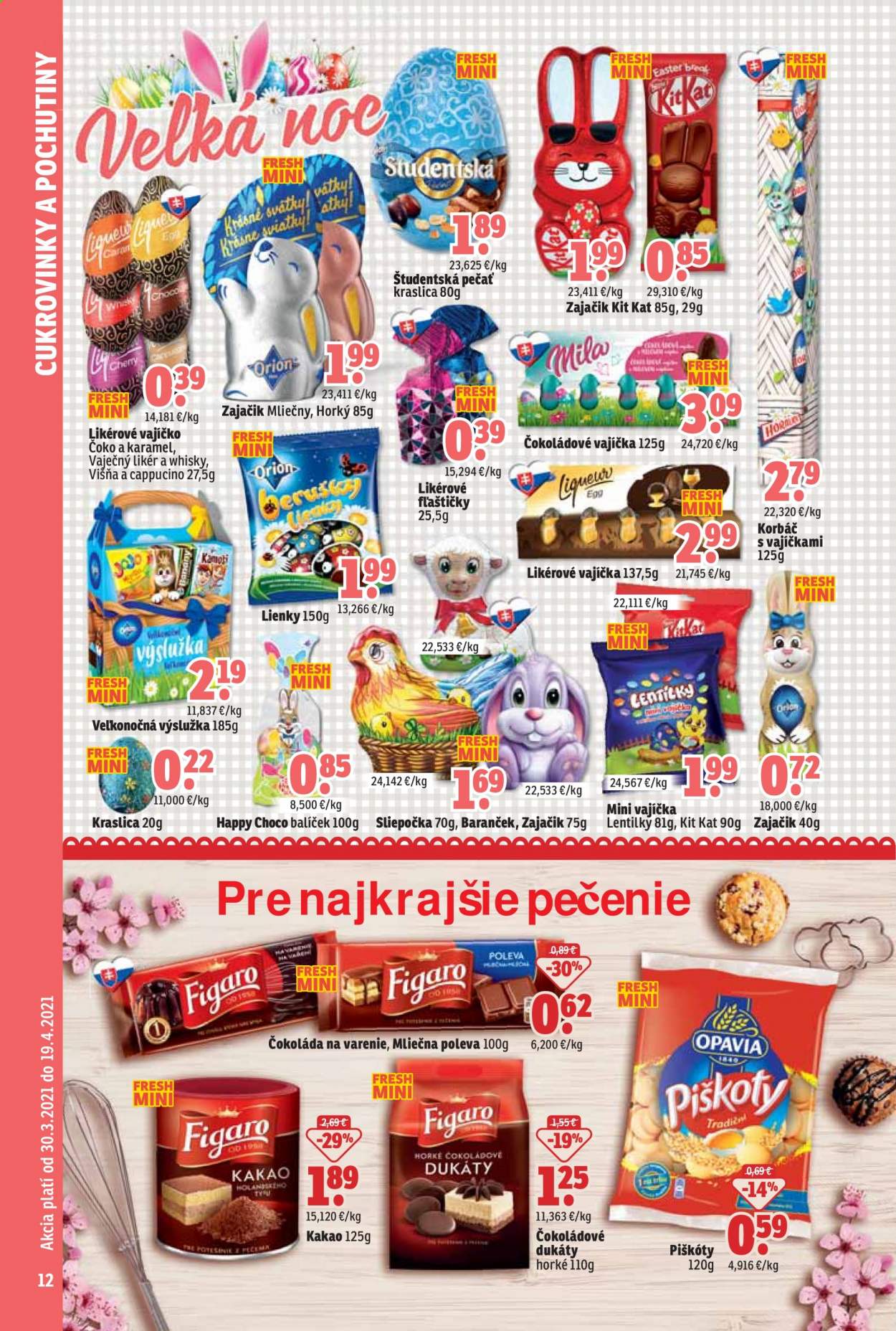 Leták FRESH - 30.3.2021 - 19.4.2021. Strana 12