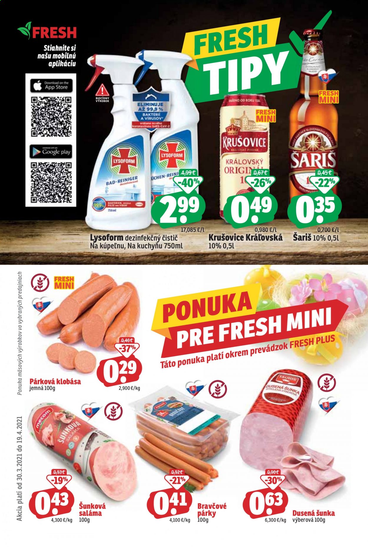 Leták FRESH - 30.3.2021 - 19.4.2021. Strana 28