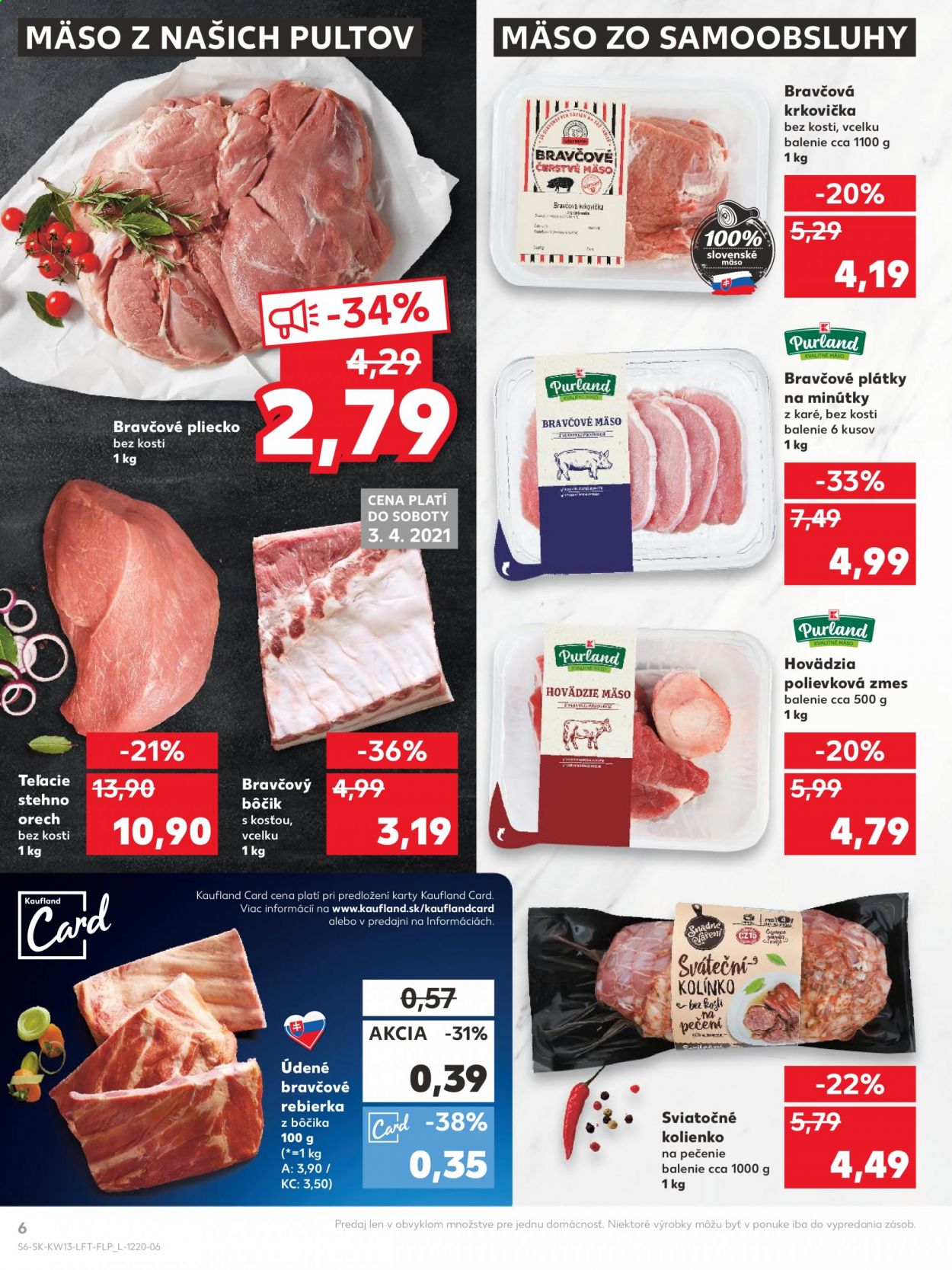 Leták Kaufland - 31.3.2021 - 7.4.2021. Strana 6