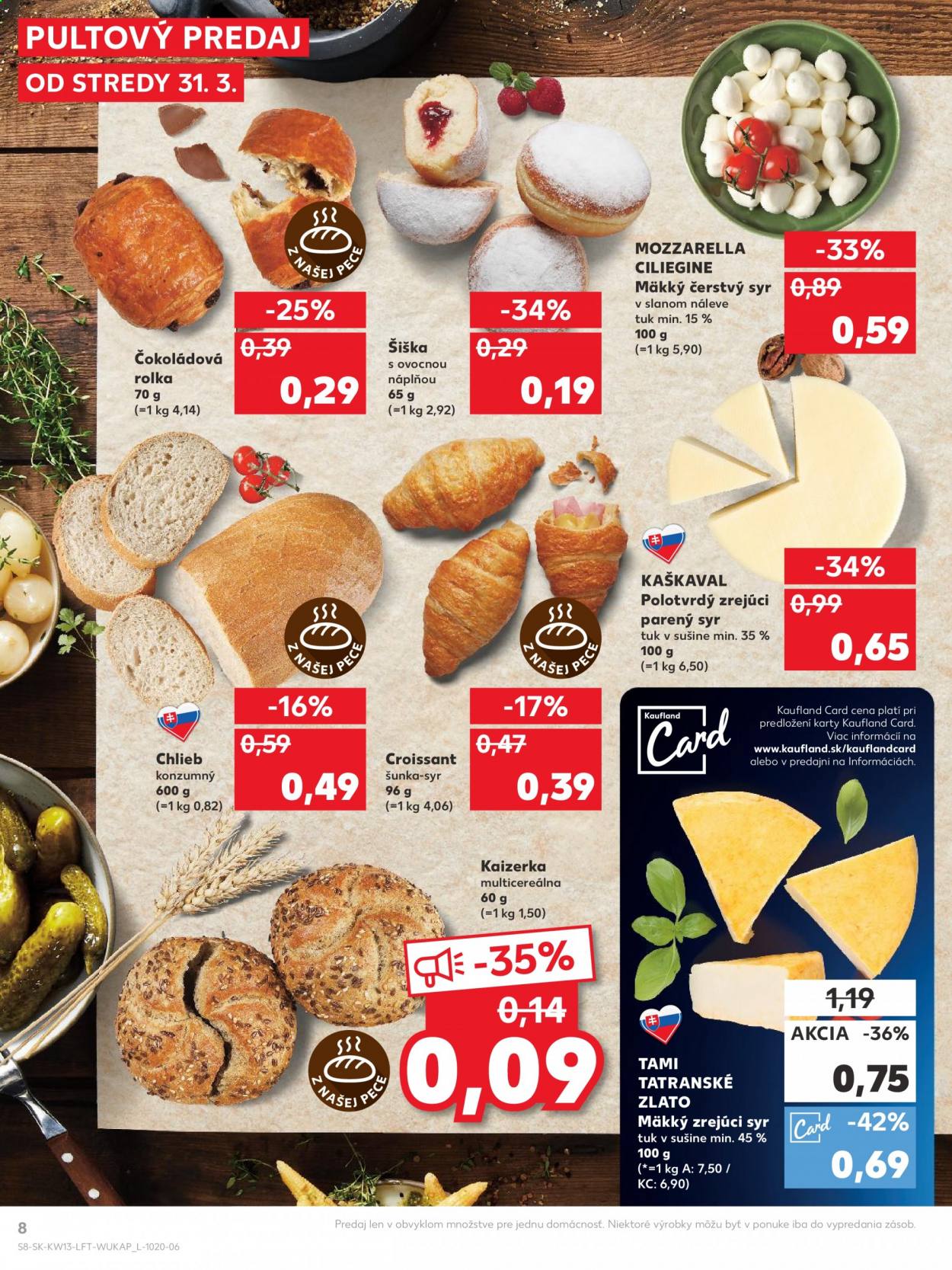 Leták Kaufland - 31.3.2021 - 7.4.2021. Strana 8