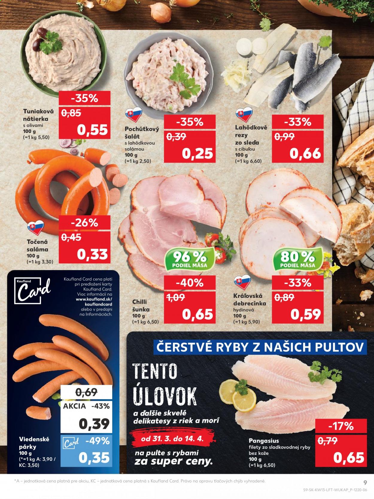 Leták Kaufland - 31.3.2021 - 7.4.2021. Strana 9