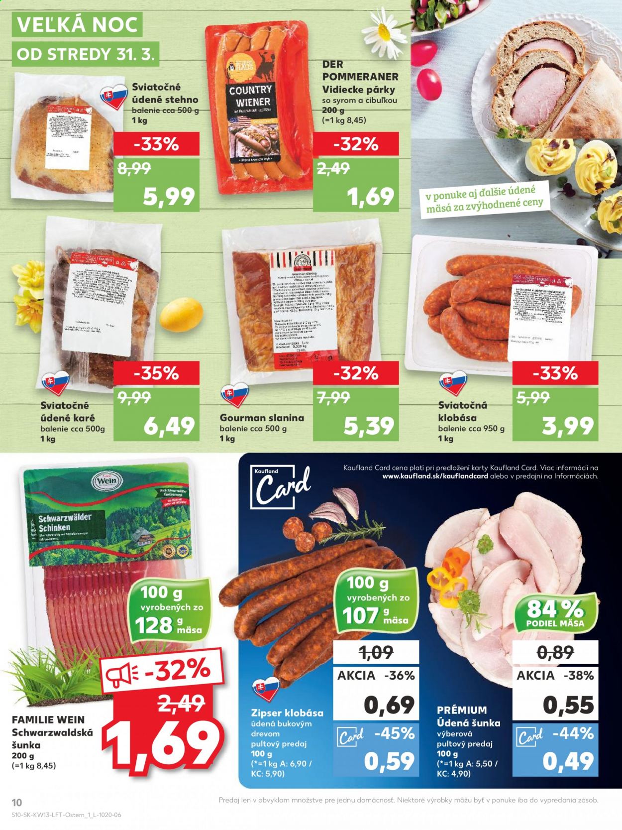 Leták Kaufland - 31.3.2021 - 7.4.2021. Strana 10