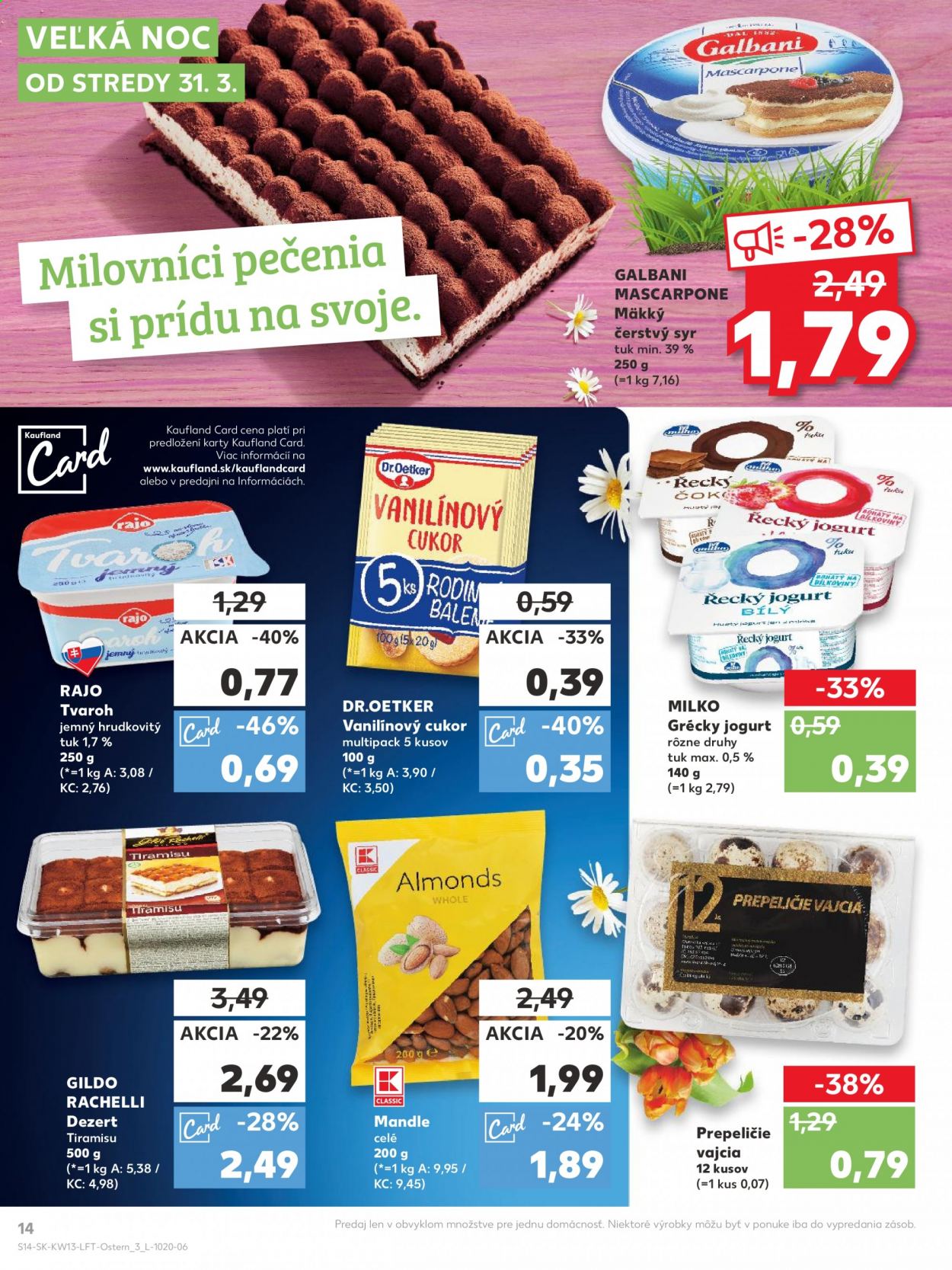 Leták Kaufland - 31.3.2021 - 7.4.2021. Strana 14