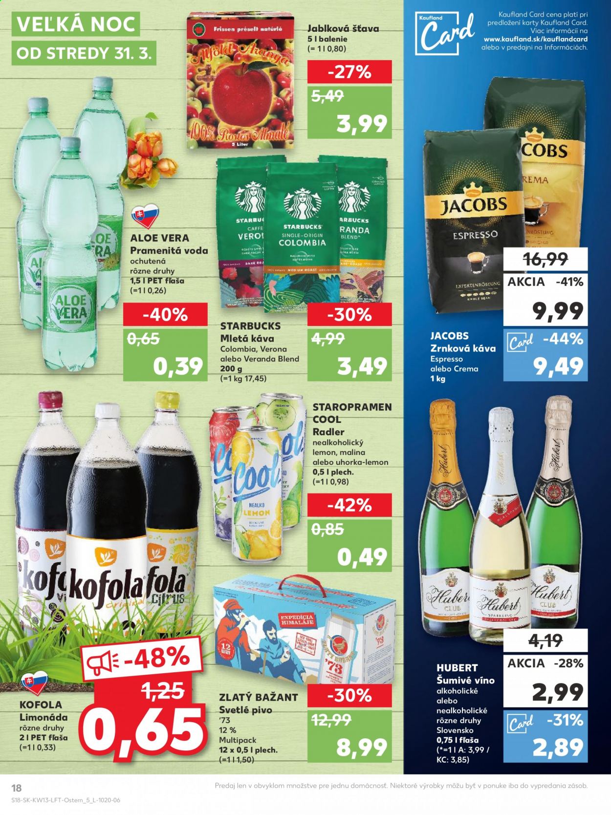 Leták Kaufland - 31.3.2021 - 7.4.2021. Strana 18