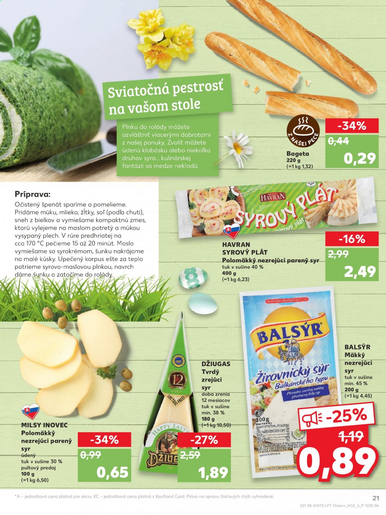Leták Kaufland - 31.3.2021 - 7.4.2021. Strana 21