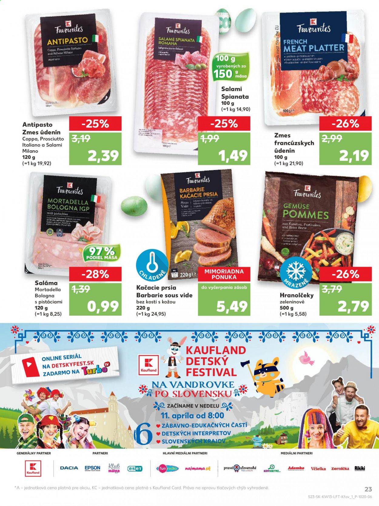 Leták Kaufland - 31.3.2021 - 7.4.2021. Strana 23