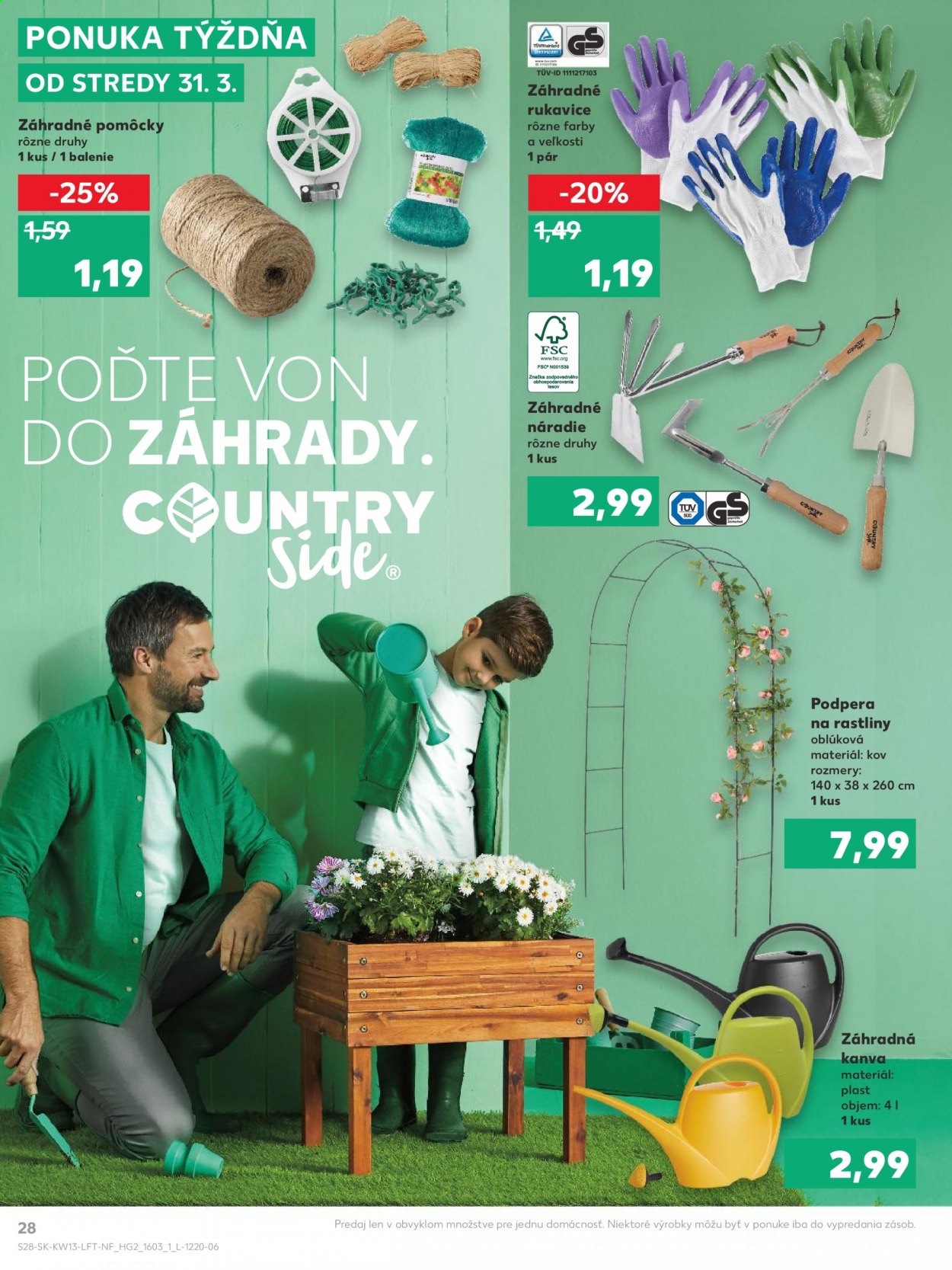 Leták Kaufland - 31.3.2021 - 7.4.2021. Strana 28