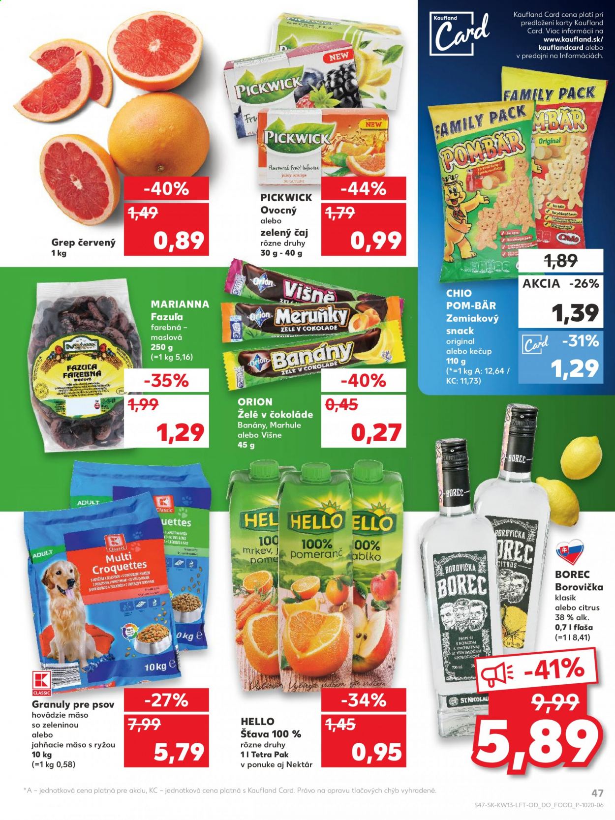 Leták Kaufland - 31.3.2021 - 7.4.2021. Strana 47
