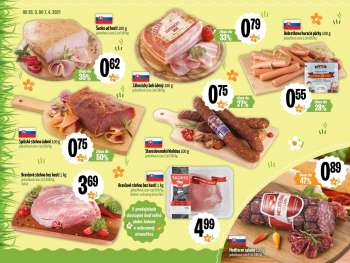 thumbnail - Záhorácky bok údený 100 g jednotková cena 7,90 EUR/kg