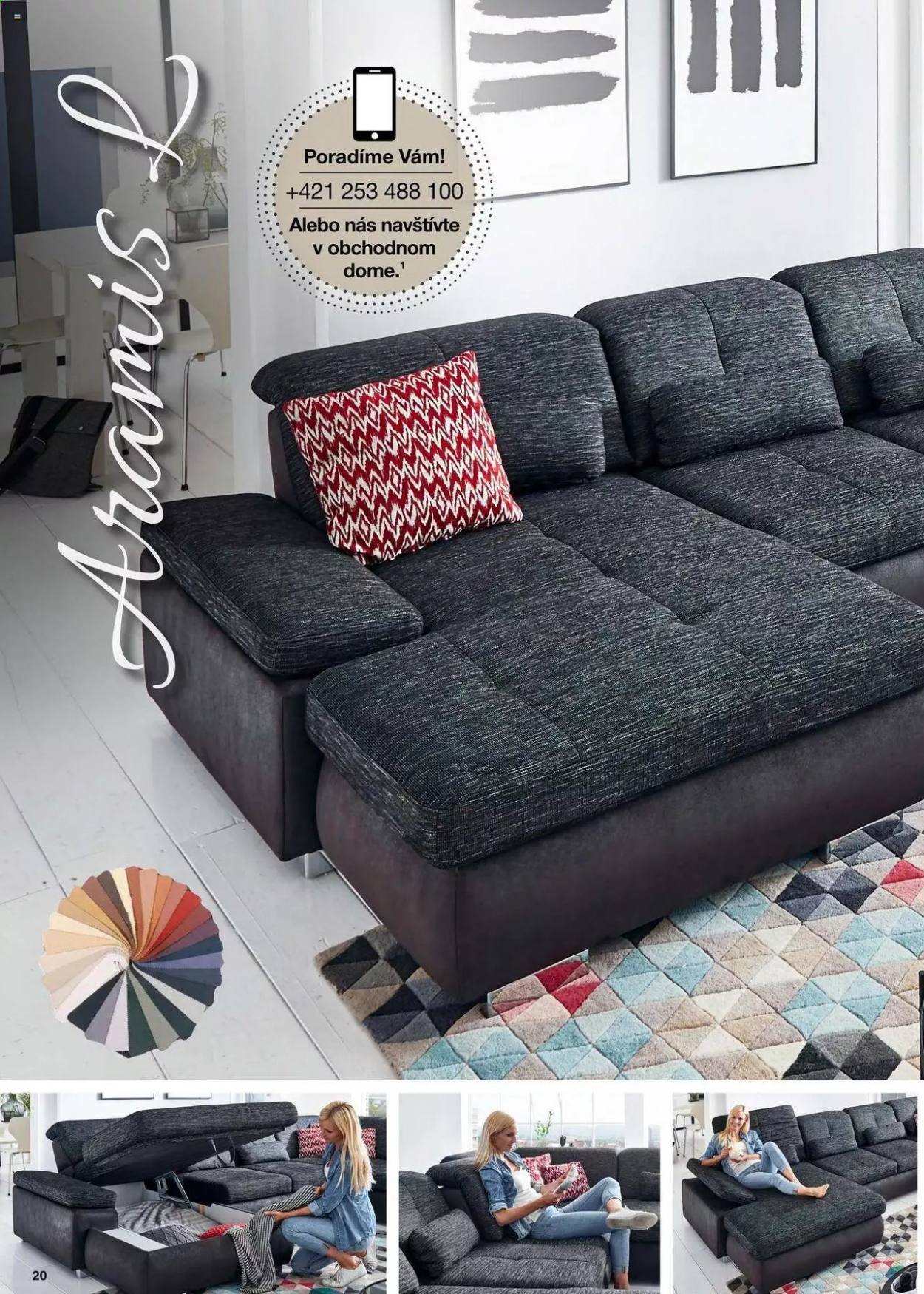 Leták Sconto nábytok. Strana 20