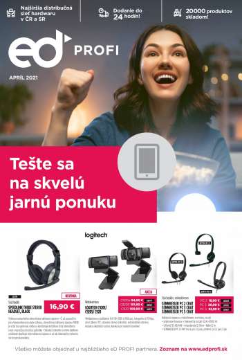 Leták eD PROFI - 1.4.2021 - 30.4.2021.