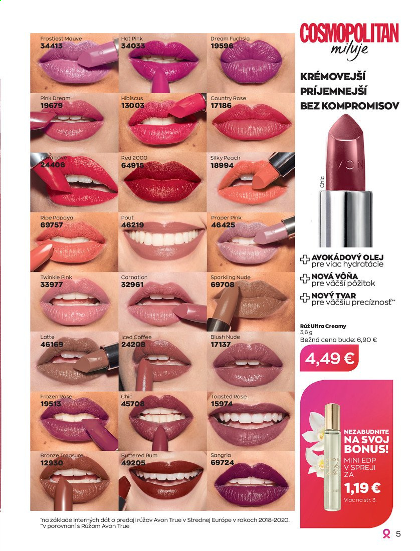 Leták Avon - 1.4.2021 - 30.4.2021. Strana 5