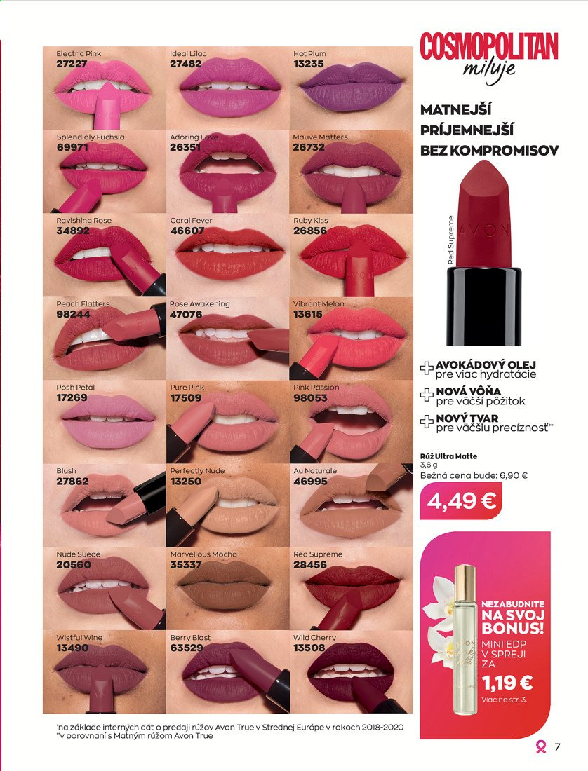 Leták Avon - 1.4.2021 - 30.4.2021. Strana 7