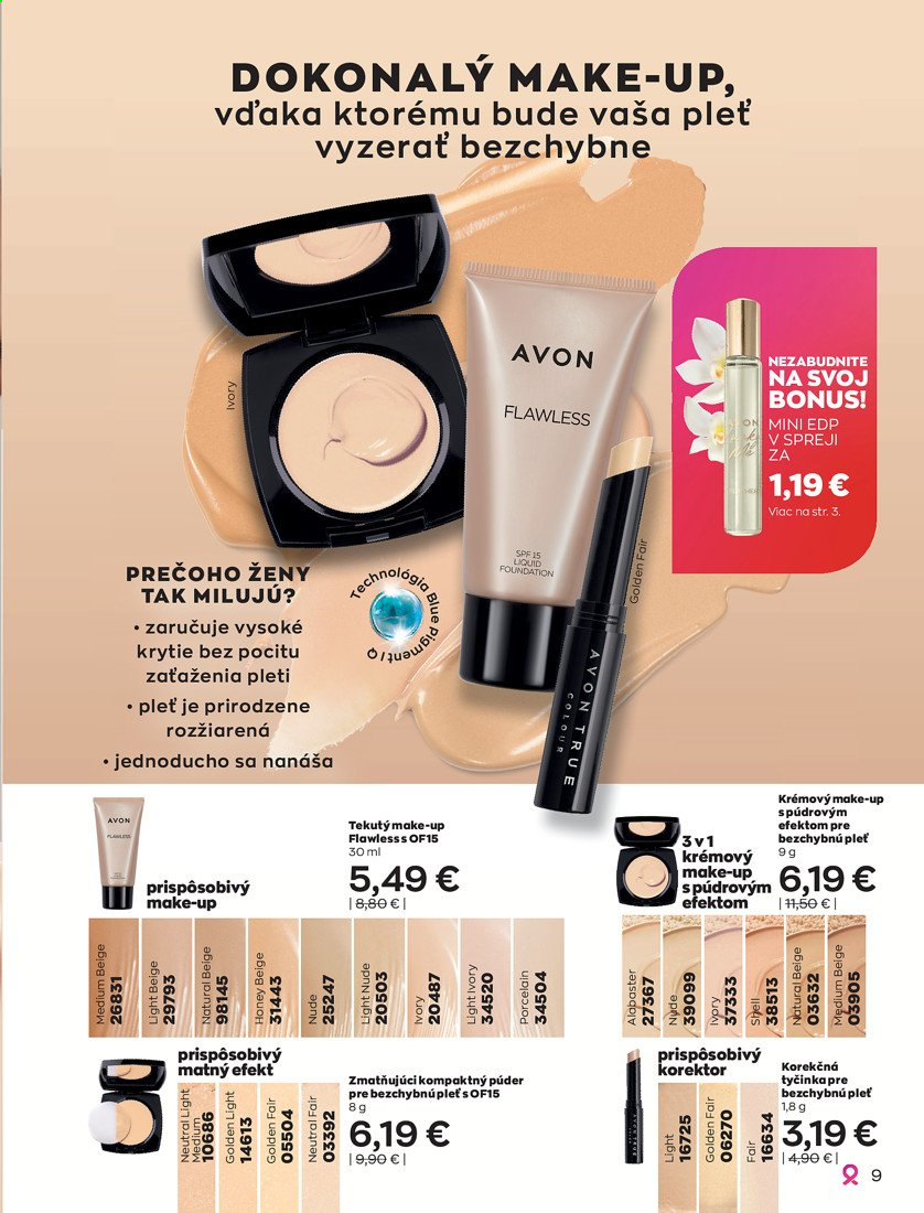 Leták Avon - 1.4.2021 - 30.4.2021. Strana 9