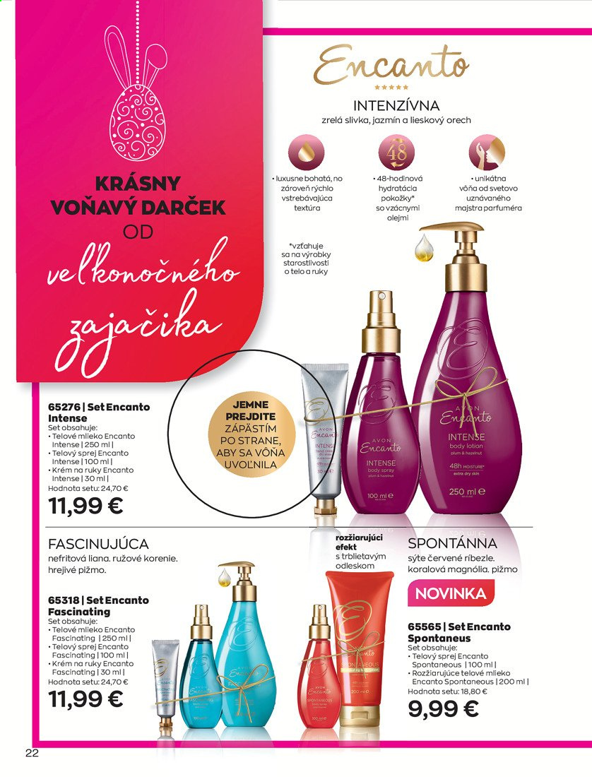 Leták Avon - 1.4.2021 - 30.4.2021. Strana 22