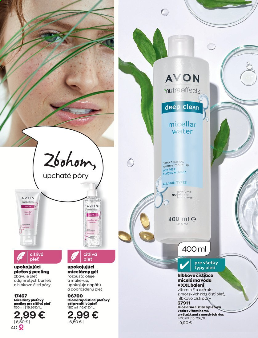 Leták Avon - 1.4.2021 - 30.4.2021. Strana 40