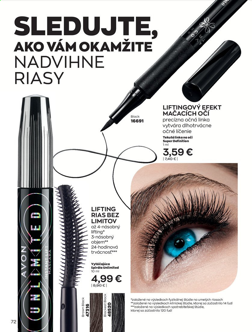 Leták Avon - 1.4.2021 - 30.4.2021. Strana 72