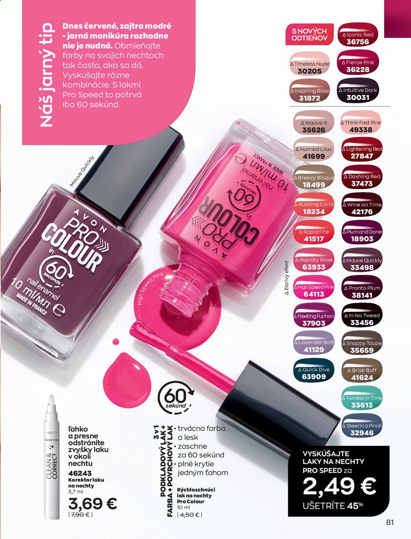 Leták Avon - 1.4.2021 - 30.4.2021. Strana 81