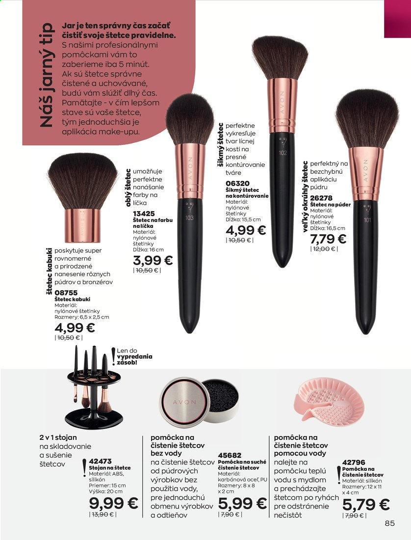 Leták Avon - 1.4.2021 - 30.4.2021. Strana 85