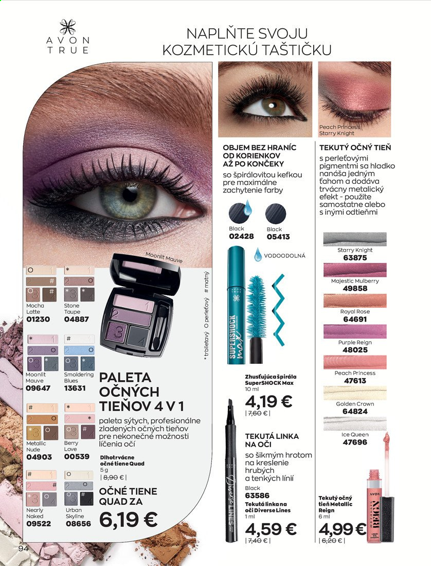 Leták Avon - 1.4.2021 - 30.4.2021. Strana 94