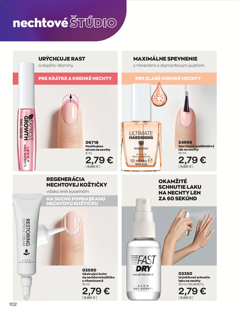 Leták Avon - 1.4.2021 - 30.4.2021. Strana 102
