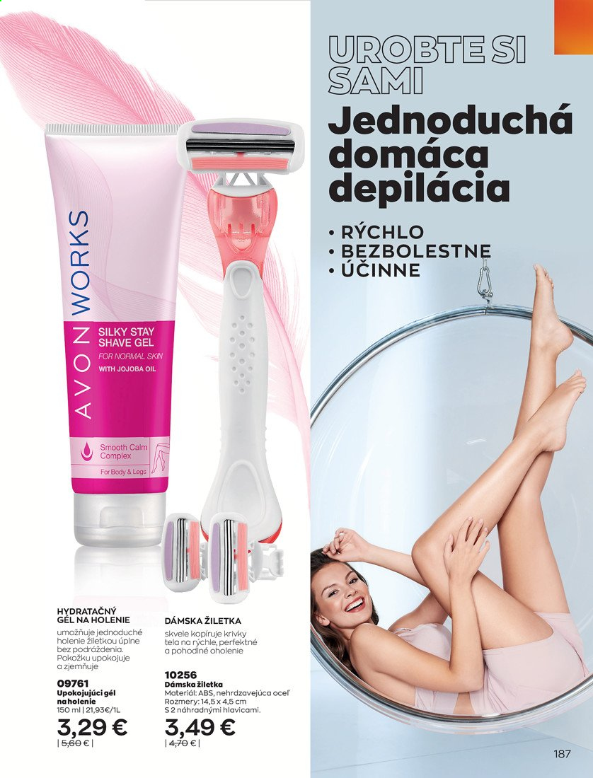 Leták Avon - 1.4.2021 - 30.4.2021. Strana 187