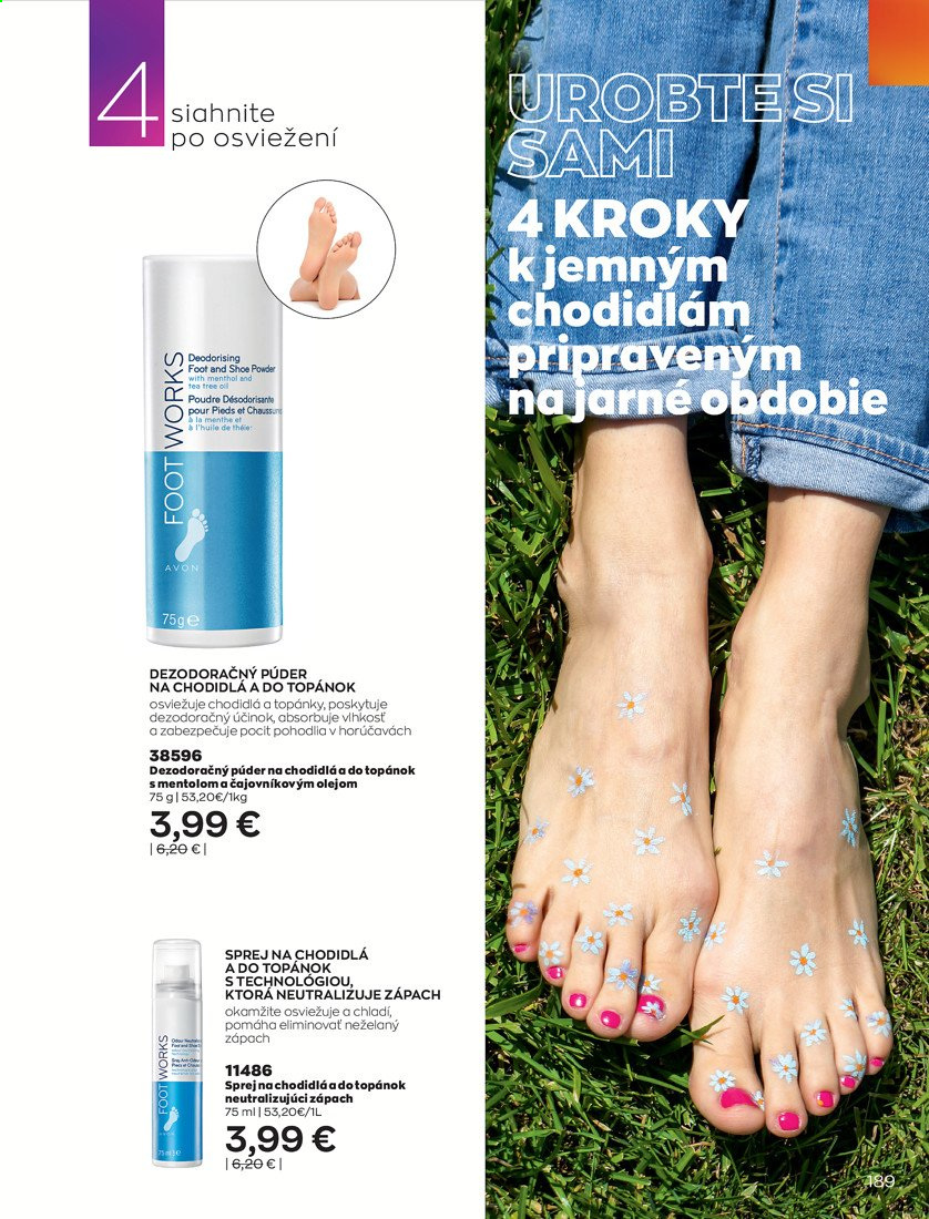 Leták Avon - 1.4.2021 - 30.4.2021. Strana 189