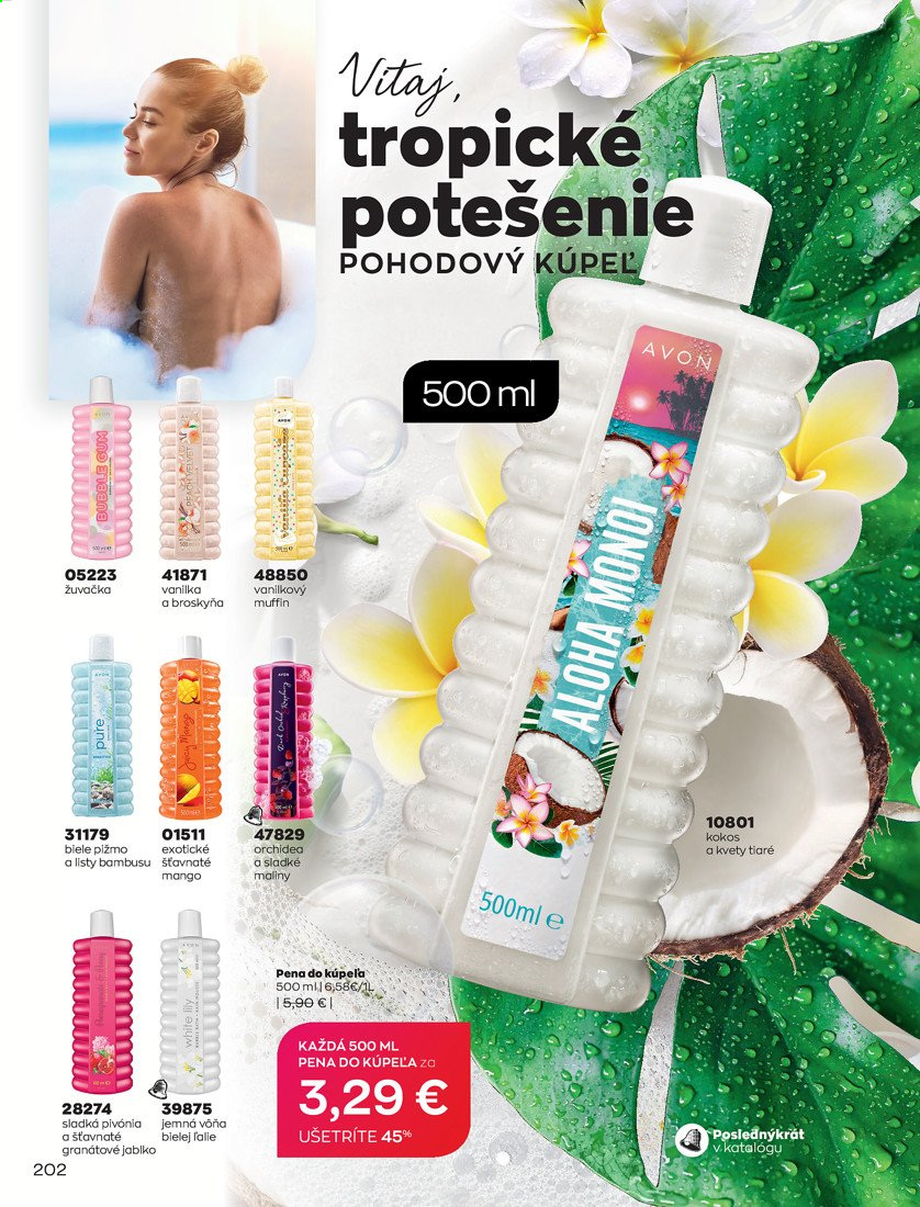 Leták Avon - 1.4.2021 - 30.4.2021. Strana 202